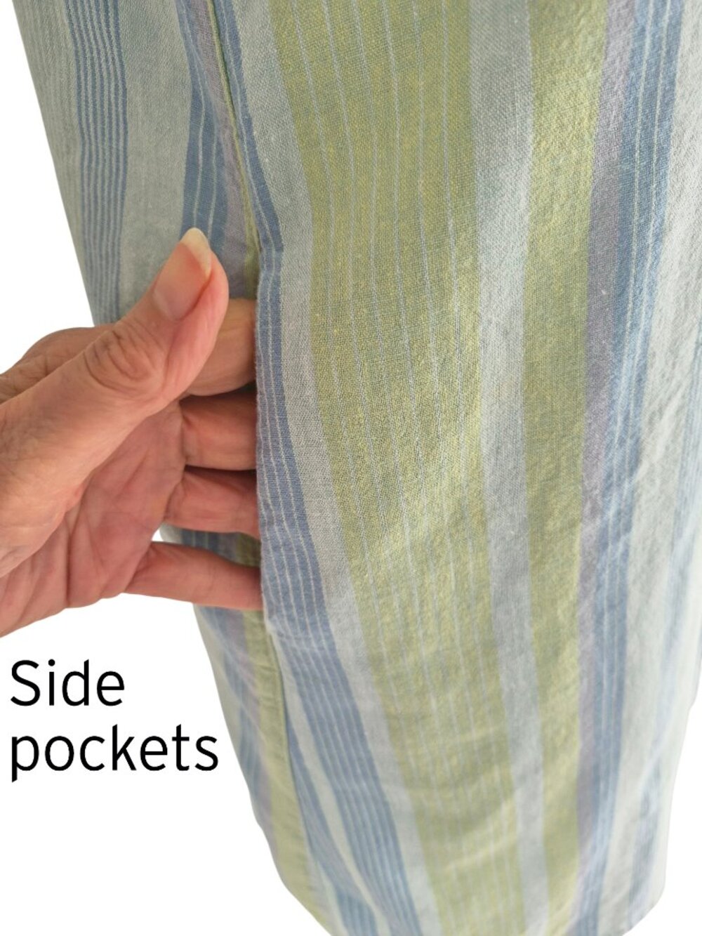 Tahari Linen & Cotton Beachy Shirtdress Short sleeves Cool for Summer XS - Picture 5 of 14